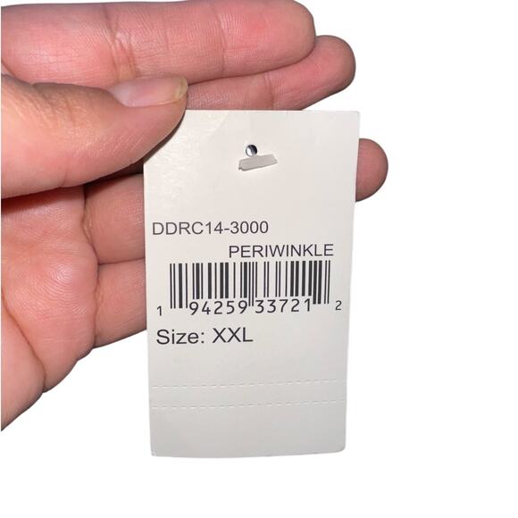 NWT Dress the Population Athena Plunge Cut Out Blue Maxi Dress Gown Size XXL - Picture 12 of 12